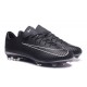 Nouveau Chaussures Football - Nike Mercurial Vapor XI FG Crampons Noir Blanc