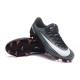 Nouveau Chaussures Football - Nike Mercurial Vapor XI FG Crampons Noir Blanc Vert Électrique