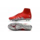 Hommes Chaussures Nike HyperVenom Phantom 2 FG Rouge Argent