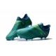 Adidas Messi 16+ Pureagility FG/AG Pas Cher Crampons foot Vert Bleu Argent