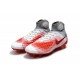 Chaussures de football - Nouveau Nike - Magista Obra II FG Blanc Rouge