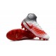 Chaussures de football - Nouveau Nike - Magista Obra II FG Blanc Rouge