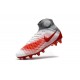 Chaussures de football - Nouveau Nike - Magista Obra II FG Blanc Rouge