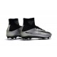 Nouvelles Nike Mercurial Superfly 5 FG - Chaussures de Football Argent Noir