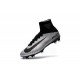 Nouvelles Nike Mercurial Superfly 5 FG - Chaussures de Football Argent Noir