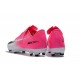 Chaussures de Foot Nike Mercurial - crampon mercurial vapor XI FG ACC Rose Blanc Noir
