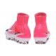 Chaussures de Foot Pas Cher Nike Mercurial Superfly V FG - Rose Blanc Noir