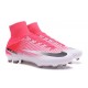 Chaussures de Foot Pas Cher Nike Mercurial Superfly V FG - Rose Blanc Noir