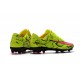 Nouveau Chaussures de Foot Nike Mercurial Vapor 11 FG Peau de serpent Rose Jaune