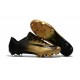Chaussures de Foot Nike Mercurial - crampon mercurial vapor XI FG ACC Or Noir
