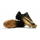 Chaussures de Foot Nike Mercurial - crampon mercurial vapor XI FG ACC Or Noir