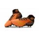 Chaussures de Foot Nike Magista Obra II Tech Craft FG Orange Jaune Noir 