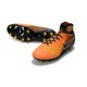 Chaussures de Foot Nike Magista Obra II Tech Craft FG Orange Jaune Noir 