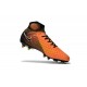 Chaussures de Foot Nike Magista Obra II Tech Craft FG Orange Jaune Noir 