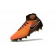 Chaussures de Foot Nike Magista Obra II Tech Craft FG Orange Jaune Noir 