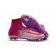 2017 Chaussures de Football Nike Mercurial Superfly V FG - Rose Blanc Rouge