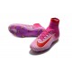 2017 Chaussures de Football Nike Mercurial Superfly V FG - Rose Blanc Rouge