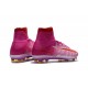 2017 Chaussures de Football Nike Mercurial Superfly V FG - Rose Blanc Rouge