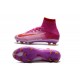 2017 Chaussures de Football Nike Mercurial Superfly V FG - Rose Blanc Rouge