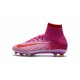 2017 Chaussures de Football Nike Mercurial Superfly V FG - Rose Blanc Rouge