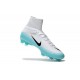 Chaussure de Cristiano Ronaldo Nike Mercurial Superfly 5 FG Blanc Bleu Noir