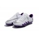 Nouveau Nike Hypervenom Phinish II FG Chaussure Homme Violet Blanc