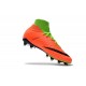 Chaussures de Football 2017 Nike Femme Hypervenom Phantom 3 DF FG Vert Noir Orange