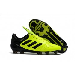 Nouveaux Crampons Football Adidas Copa 17.1 FG Hommes Jaune Noir