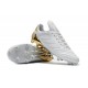 Nouveaux Crampons Football Adidas Copa 17.1 FG Hommes Or Blanc