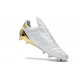 Nouveaux Crampons Football Adidas Copa 17.1 FG Hommes Or Blanc