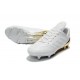 Nouveaux Crampons Football Adidas Copa 17.1 FG Hommes Or Blanc