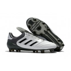 Chaussures Football Adidas Copa 17+ FG Pas Cher Blanc Gris Noir