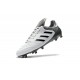 Chaussures Football Adidas Copa 17+ FG Pas Cher Blanc Gris Noir