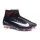 2017 Chaussures de Football Nike Mercurial Superfly V FG - Noir Blanc Rouge