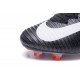 2017 Chaussures de Football Nike Mercurial Superfly V FG - Noir Blanc Rouge