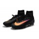 Chaussures Footabll Nike Mercurial Superfly 5 FG Crampon Pas Cher Rouge Noir Orange Violet