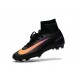 Chaussures Footabll Nike Mercurial Superfly 5 FG Crampon Pas Cher Rouge Noir Orange Violet