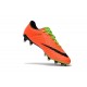 Nouveau Nike Hypervenom 3 FG Chaussure de Foot Pas Cher Vert Noir Orange