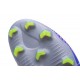 Chaussures de Foot Nike Homme Mercurial Vapor XI FG Argent Bleu Rose