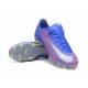 Chaussures de Foot Nike Homme Mercurial Vapor XI FG Argent Bleu Rose