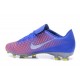 Chaussures de Foot Nike Homme Mercurial Vapor XI FG Argent Bleu Rose