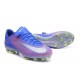 Chaussures de Foot Nike Homme Mercurial Vapor XI FG Argent Bleu Rose