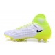 Crampons De Foot Nike Magista Obra 2 FG ACC Blanc Noir Volt