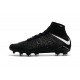 Chaussures de Football 2017 Nike Hypervenom Phantom 3 DF FG Pas Cher - Noir Blanc