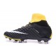 Chaussures de Football 2017 Nike Hypervenom Phantom 3 DF FG Pas Cher - Jaune Noir
