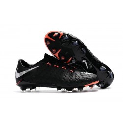 Crampon Nike Hypervenom 2017 Phantom III FG Noir Argent Anthracite