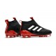 Chaussure de Foot Adidas ACE 17+ Purecontrol FG 2017 Noir Blanc Rouge