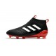 Chaussure de Foot Adidas ACE 17+ Purecontrol FG 2017 Noir Blanc Rouge