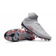 Nike Magista Obra 2 FG ACC Air Max Chaussures Football Pour Homme - Gris Cool Rouge Noir