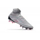 Nike Magista Obra 2 FG ACC Air Max Chaussures Football Pour Homme - Gris Cool Rouge Noir